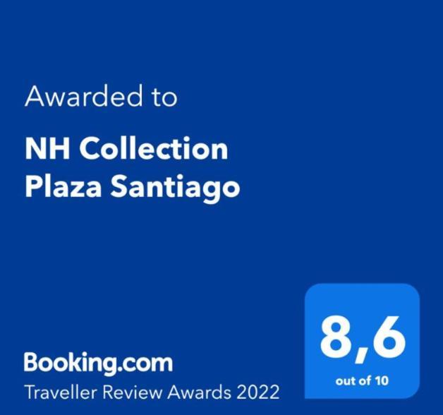 Nh Collection Plaza Santiago Exterior foto Booking.com Award